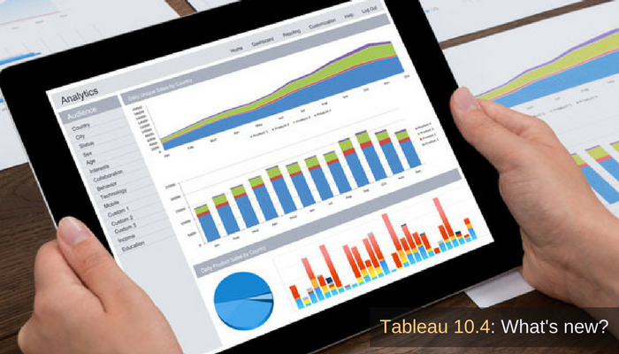 Tableau 10.4 Whats's new