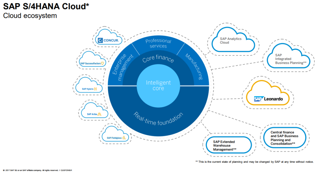 SAP cloud ecosystem