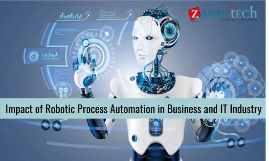 Impact of Robotic Process Automation in Business and IT Industry