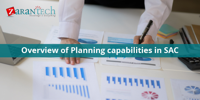 Overview of Planning capabilities in SAC
