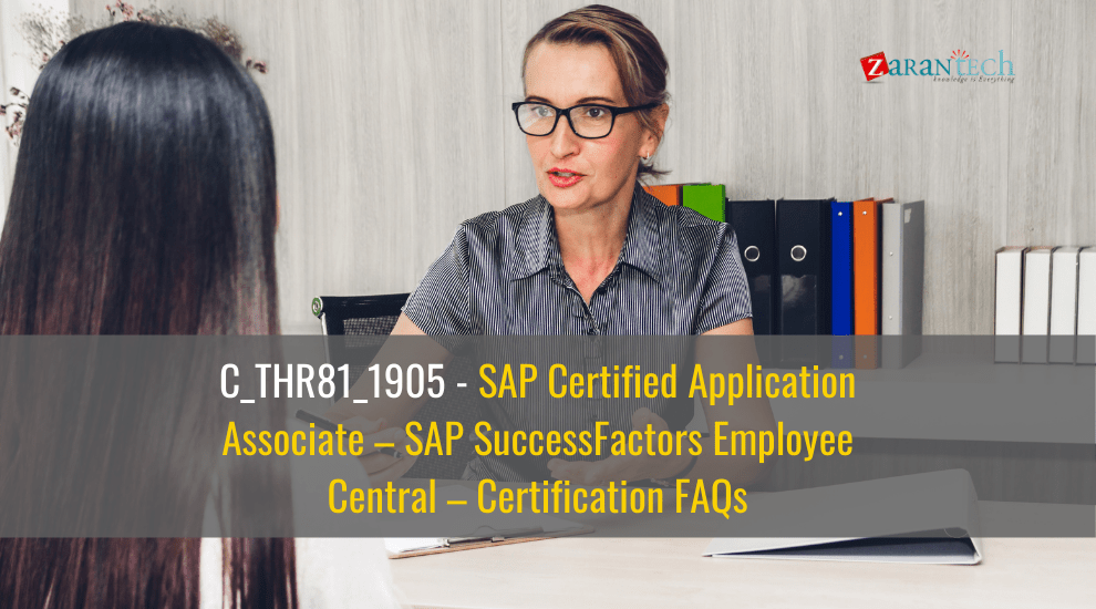 SAP SuccessFactors Employee Central Certification FAQs