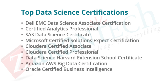 Top 9 Data Science Accreditations